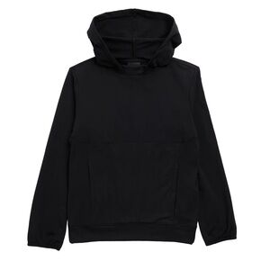 NEW Nordstrom‎ Zella Kids Downtown Stretch Hoodie Black Size Medium Pullover Top